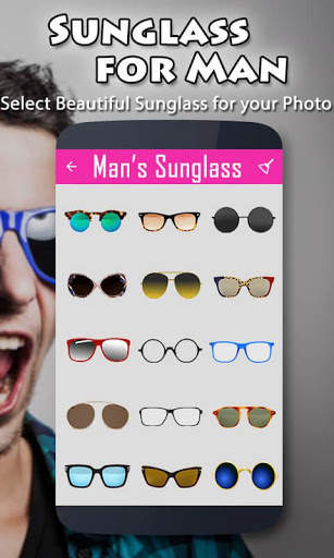 Man Sunglass Photo Editor screenshot 1