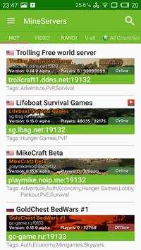 Cool Server List For Minecraft screenshot 1