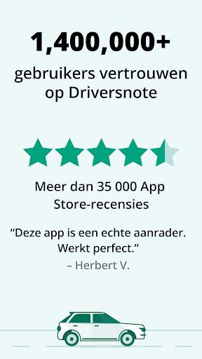 Driversnote Rittenregistratie screenshot 2