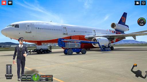 Airbus Simulator Airplane Game screenshot 5