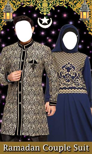 Ramadan Couple Photo Suit Free screenshot 5