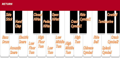 Piano de Drum screenshot 2