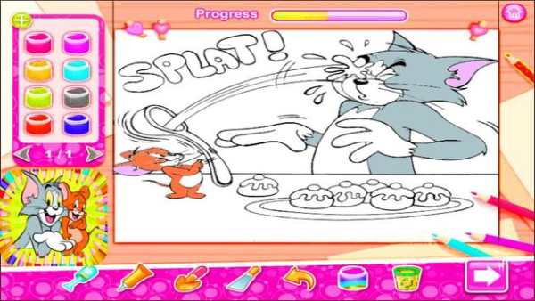 Tom and jerry coloring 2 screenshot 1