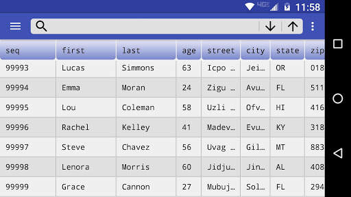CSV Portal File Viewer скриншот 3