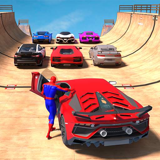 Superhero Car: Mega Ramp Games 3.24