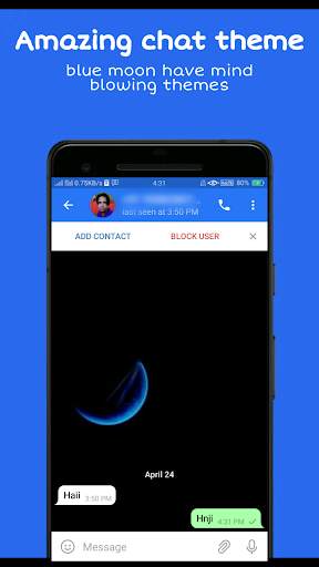 Blue Moon pro messenger screenshot 2