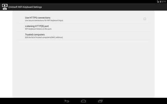 WiFi Keyboard screenshot 7