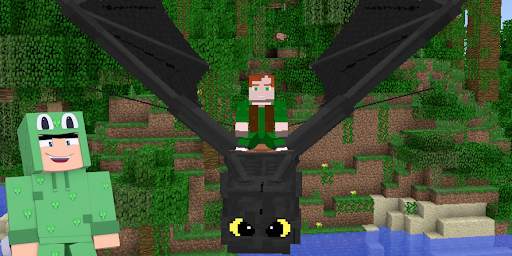 Train Your Dragon Mod  for Minecraft screenshot 1
