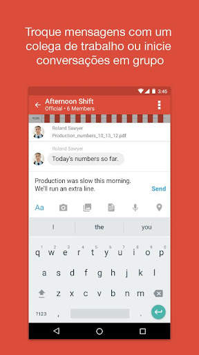 Zinc - Enterprise Messaging screenshot 1
