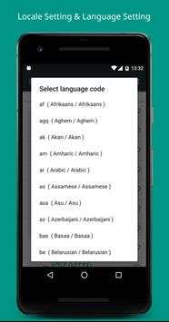 Language Changer & Set Locale Language for Android screenshot 2