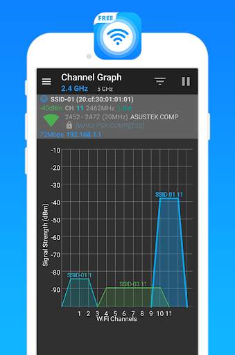 Wifi Analyzer screenshot 4