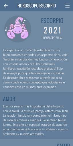 Horóscopo Escorpio screenshot 6