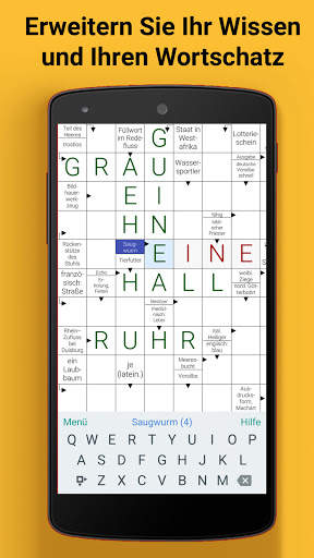 Kreuzworträtsel Pur – kostenlose Kreuzwort Rätsel screenshot 1