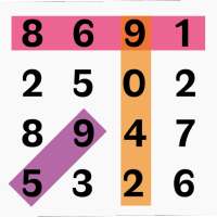 Number Search Puzzles - Number games pastime free icon