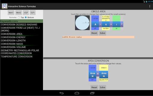 Science Formulas screenshot 21