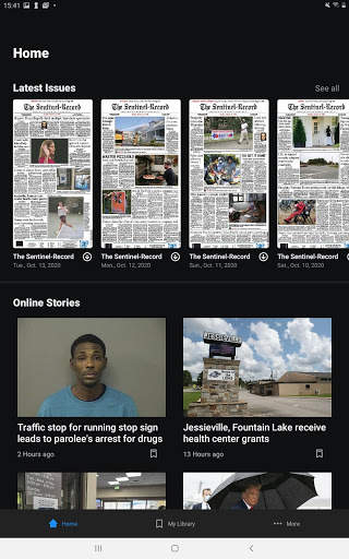 Hot Springs Sentinel Record screenshot 1