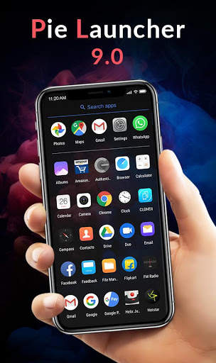 Pie Launcher 9.0 - P 9.0  Launcher screenshot 2