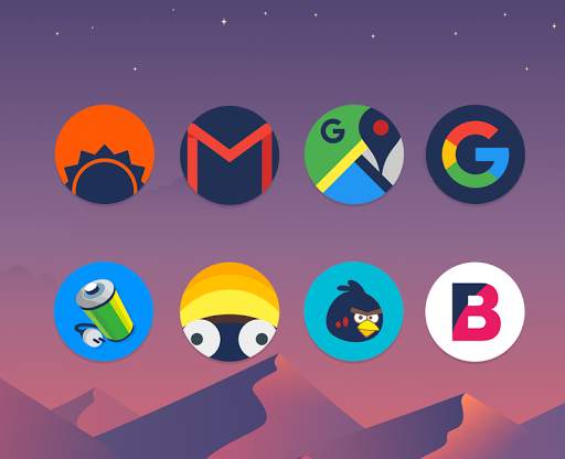 Oron - Icon Pack screenshot 2
