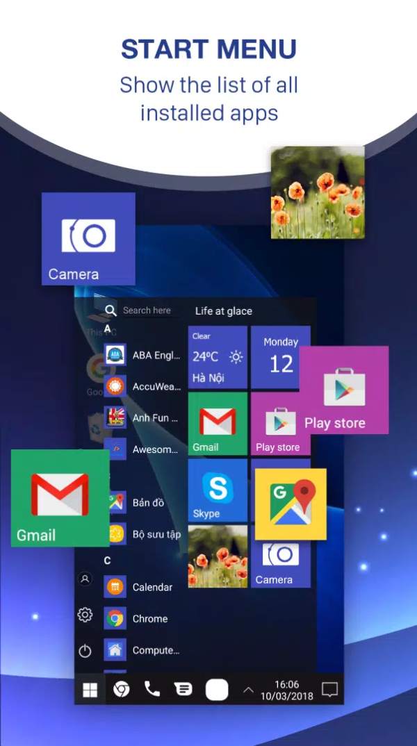 Computer launcher -Best launcher 2019 -for WIN 10 screenshot 2