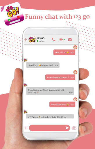 Funny call 123 GO Challenge - fake live video screenshot 3