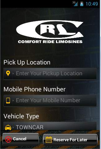 Comfort Ride Limo screenshot 3