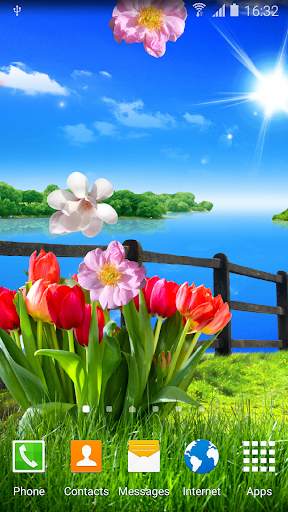 Spring Live Wallpaper screenshot 1