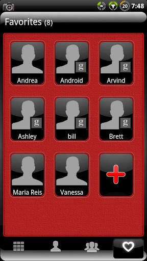 GOContacts theme Finesse screenshot 4