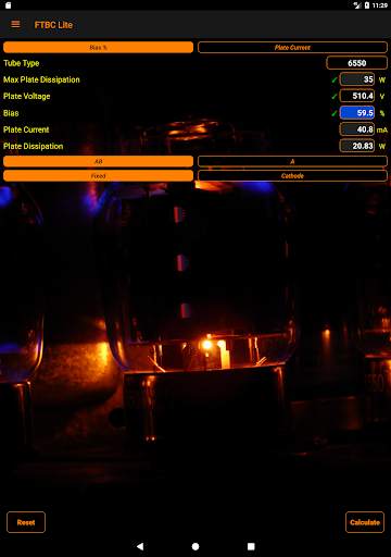 Freedom Tube Bias Calculator Lite screenshot 12