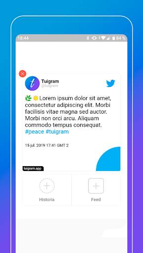 Tuigram - Comparte tweets en instagram screenshot 5