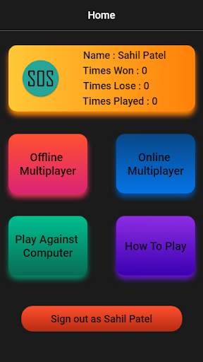 SOS The Board Game screenshot 1