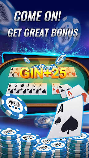 Gin Rummy Online -Poker texas screenshot 1