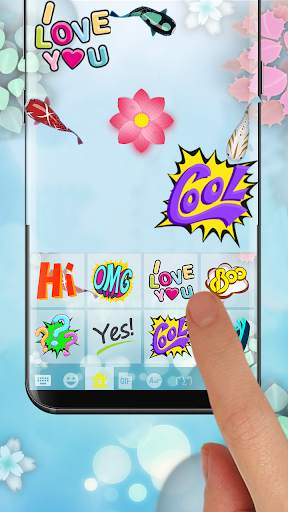 Koi Fish Keyboard Skin स्क्रीनशॉट 2