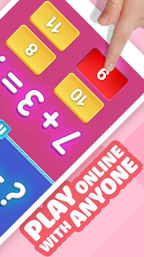 Two players math games online screenshot 2