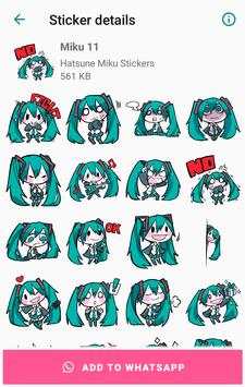 Hatsune Miku Stickers screenshot 7
