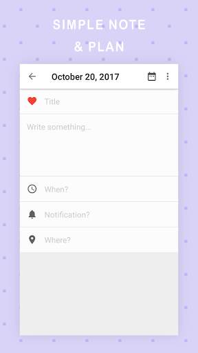 Dreamie Planner скриншот 6
