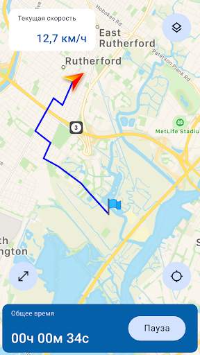 Speed Tracker: cпидометр gps скриншот 3