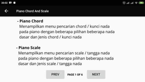 Piano Chord and Scale Library screenshot 7