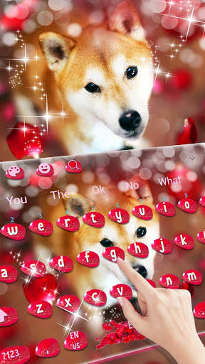 Cute Pet dog Keyboard Theme screenshot 2