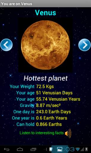 Planets screenshot 5