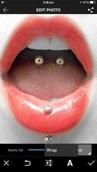 Piercing Camera Photo editor screenshot 4