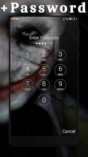 Joker Keyboard Lock Screen screenshot 3