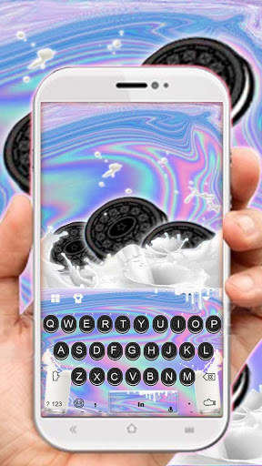 Milk Cookie Klavye Teması screenshot 1