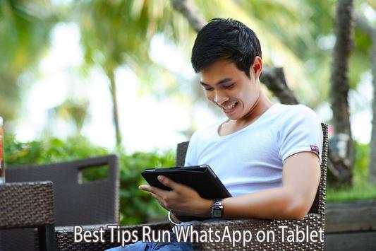 Run WhatsApp on Tablet screenshot 1