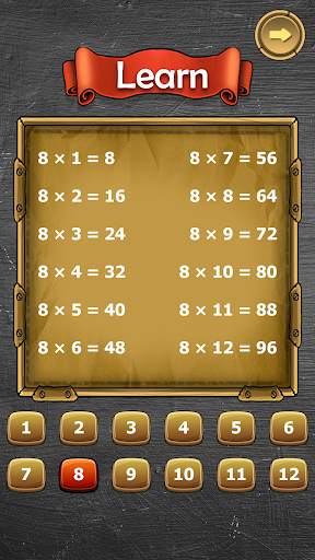 The Multiplication Table screenshot 3