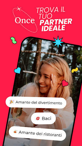 Once Dating App incontri, chat screenshot 1