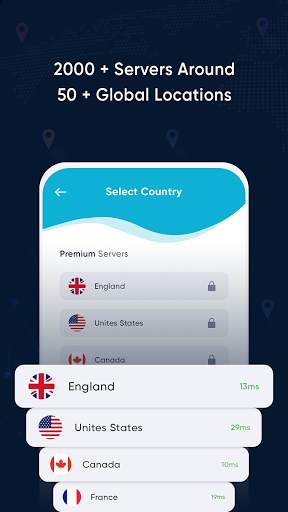 Fast VPN - Free VPN Fast & Secure VPN Proxy स्क्रीनशॉट 2