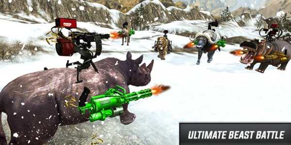 Angry Wild Beast-Crazy Animal fighting screenshot 6