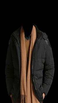Mens Winter Jacket Photo Frames screenshot 3