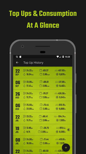 Fuel Usage Tracker screenshot 3