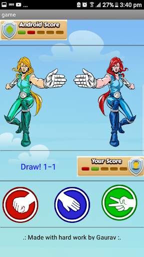 The RockPaperScissor Game screenshot 2